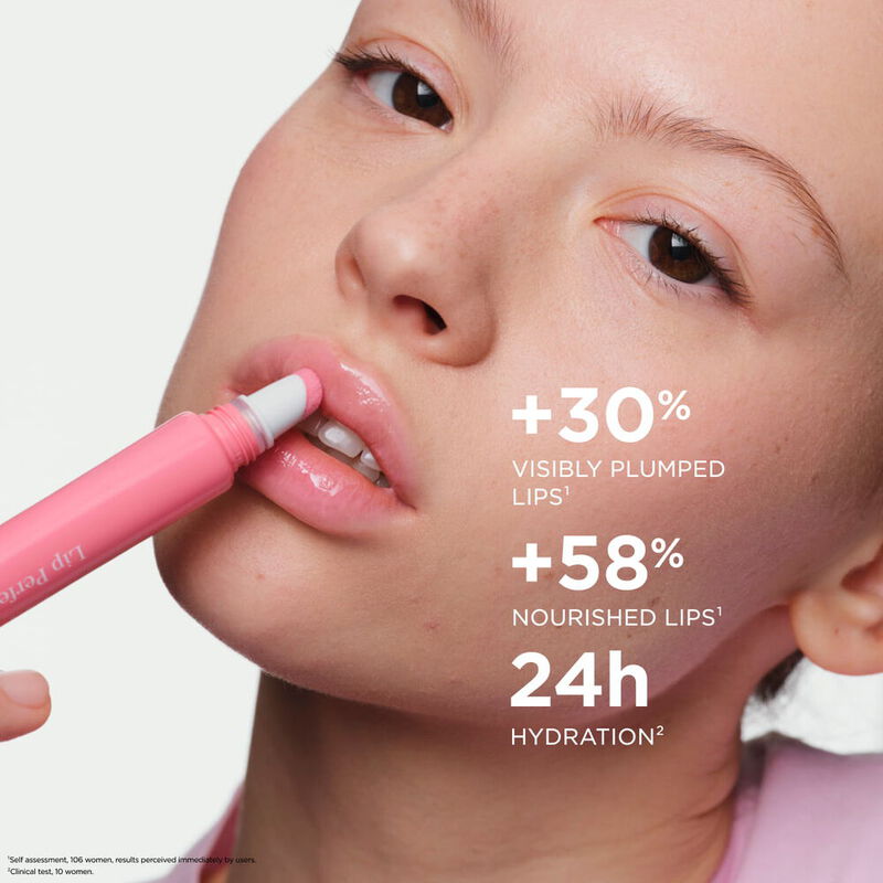 Clarins Natural Lip Perfector 01 Rose Shimmer image number 2